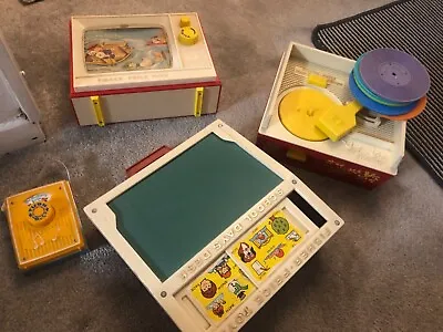 Buy Assortment Of Fisher Price Vintage Toys 1980's • 5.50£