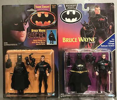 Buy 1990 & 1991 - 2 X RARE - Bruce Wayne - Quick Change Suits ￼into 🦇 BATMAN 🦇 • 244.95£