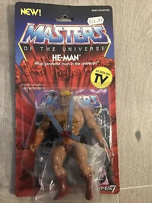 Buy Super7 Masters Of The Universe Retro Style He-Man Action Figure  • 25£