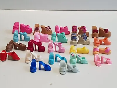 Buy Barbie Fashion Compensated Platform Heel Fashionistas Mules Shoes -257 • 10.14£
