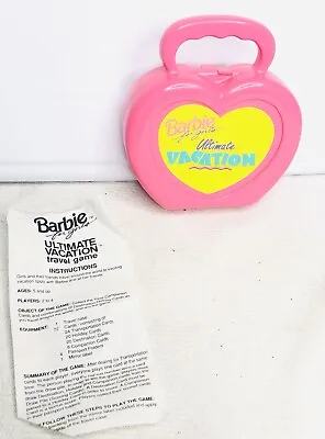 Buy Barbie Ultimate Vacation Travel Game 1992 Part Piece  Instructions Suitcase • 11.37£