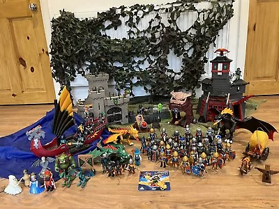 Buy Playmobil Knights Huge Bundle, Set; Castle, Dragon,  • 31£