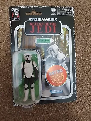 Buy Kenner Star Wars Retro Collection Imperial Biker Scout Action Figure NEW SEALED • 14.99£
