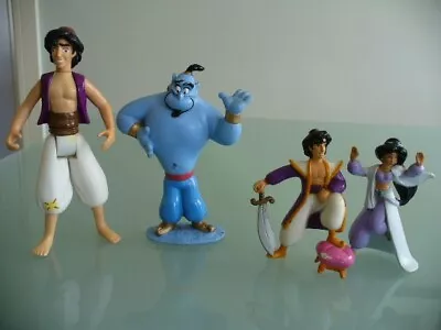 Buy Disney  Figures Aladdin X 2 + Jasmine & Genie 1992 1993 • 2.50£