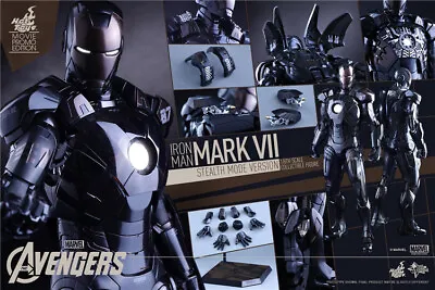 Buy New Hot Toys MMS282 Iron Man 2 Mark VII Vii 7 Tony Stealth Mode Version • 370£