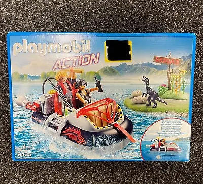 Buy Playmobil Action Dino Hovercraft 9435 4+ Kids Childrens Toy Xmas Present Gift • 14.99£