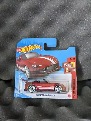 Buy Hot Wheels Then And Now #129 Mazda MX-5 Miata 2021 Excellent Short Card M46 • 4.25£