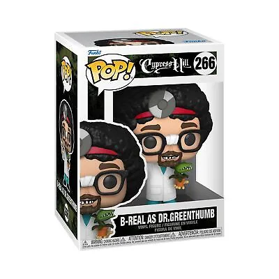 Buy Funko POP! Rocks: Cypress Hill B Real (Dr. Greenthumb) Collectable Vinyl Figure  • 8.28£