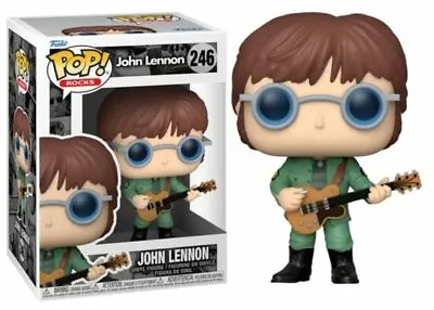 Buy Funko Pop! Rocks John Lennon 246 Military Jacket Vinyl Figure • 17.47£