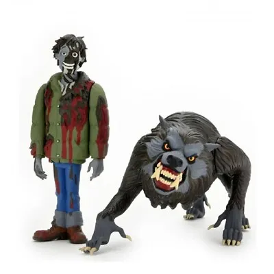 Buy Universal Monsters Werewolf In London - Jack And Kessler Wolf Toony Ter Figure • 41.19£