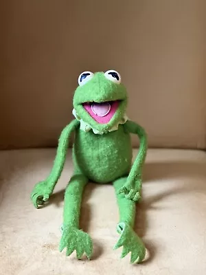 Buy 1976 Fisher Price The Muppets Show - Kermit - The Frog Soft Plush Stuffed Toy • 40£
