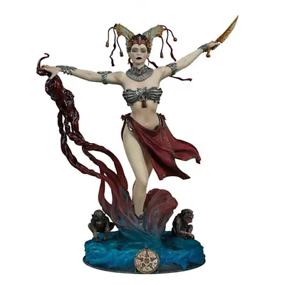 Buy COURT OF THE DEAD - Gethsemoni Queens Conjuring Pvc Figure Sideshow • 135.14£