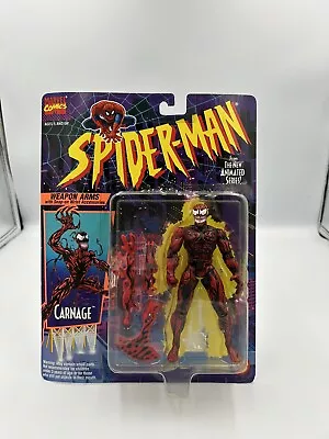 Buy Marvel SuperHeroes Snap On Weapon CARNAGE ToyBiz Spider-Man • 50£