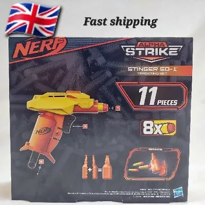 Buy Brand New Nerf Alpha Strike Stinger SD-1 - Targeting Blaster Set By Hasbro • 10.10£