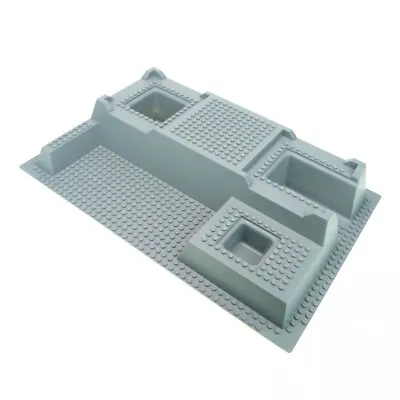 Buy 1x Lego 3D Construction Plate 32x48x6 Neu-Hell Grey Rock 7892 7237 4259681 51542 • 43.07£