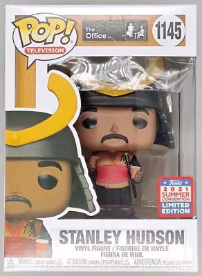 Buy #1145 Stanley Hudson (Samurai) - The Office Funko POP With POP Protector • 11.19£
