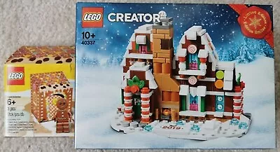 Buy LEGO Limited Edition Gingerbread House 40337 & Gingerbread Minifigure 5005156 • 38.95£