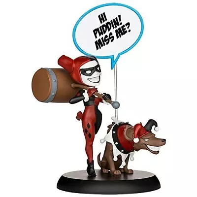 Buy QM DC Comics Q-FIG Mini Statue - Harley Quinn [Hi Puddin , Miss Me ?] • 34.99£