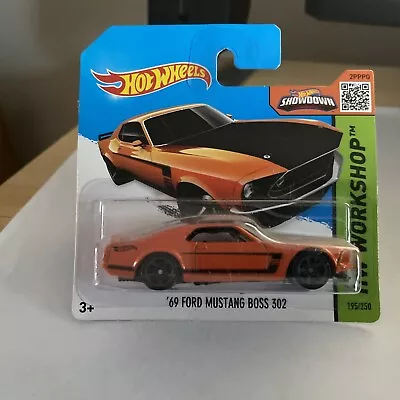 Buy Hot Wheels 69 Ford Mustang Boss 302 In Rare Orange • 6.95£