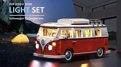 Buy ⭐brickbums Led  Kit For Lego 10220 Vw T1 Camper Van + Usb Battery Power Bank New • 18.70£