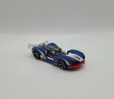 Buy Hot Wheels IMPARABLE Blue Red And White 2011 Mattel Collectible Toy Model Car • 3.99£