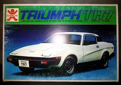 Buy TRIUMPH TR7 BANDAI 1/20 NOT Tamya 1/24 SEAL BAGS NEW • 122.48£