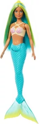 Buy Mattel Barbie / Core Mermaid / Blue Tail & Green Hair • 21.70£