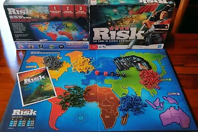 Buy RISK Strategy Game Hasbro 2010 The Game Of Global Domination COMPLETE • 13.49£