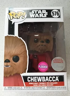 Buy Funko Pop Vinyl Figure Star Wars Chewbacca 576 Flocked Disney Exclusive Pop!  • 13.49£