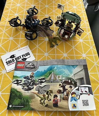 Buy LEGO Dilophosaurus On The Loose 75934 99% Complete Missing 1 Fig Great Condition • 10.99£