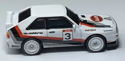 Buy Hot Wheels ‘84 Audi Sport Quattro White 1/64 Real Riders Diecast Loose Race Car • 6.16£