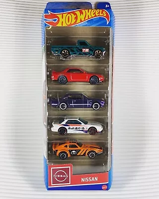 Buy Hot Wheels 2023 NISSAN 5 Pack With NISSAN SKYLINE GT-R [BNR32] *Boxed Shipping • 16.95£