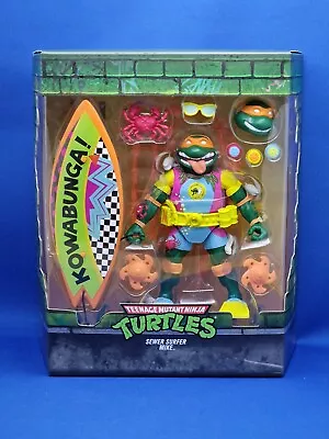 Buy Teenage Mutant Ninja Turtles Ultimates Sewer Surfer Mike 7-Inch Action Figure • 27.95£