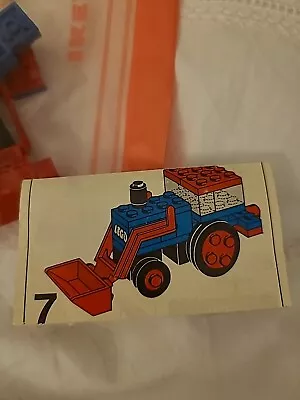 Buy Vintage Lego Tractor, 1970s. Complete Set. • 10£