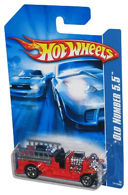 Buy Hot Wheels Old Number 5.5 (2006) Red Die-Cast Toy Truck 191/223 • 10.98£