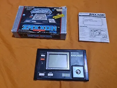 Buy Vintage 1982 RARE GD BANDAI Sega ZAXXON Double Panel LCD GAME L@@K • 72.95£