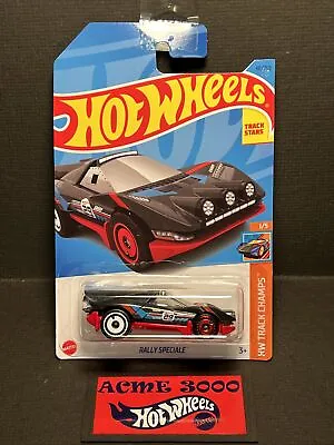 Buy 2023 Hot Wheels - RALLY SPECIALE - 40/250 HW TRACK CHAMPS 1/5 - Long Card HKG29 • 2.50£
