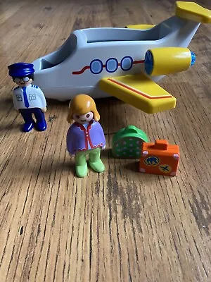 Buy Playmobil 123 6780 Vintage Personal Jet Aeroplane Toy Set • 14£