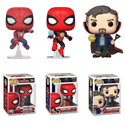 Buy Funko Spider-Man POP Toy #913 #334 Figure Dolls • 14.99£