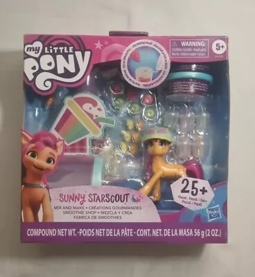 Buy My Little Pony Mix And Make Sunny Starscout Smoothie Shop Playset • 8£