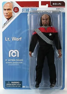 Buy Star Trek Deep Space 8  Lt Worf Action Figure 14 Points Articulation MEGO • 21.99£