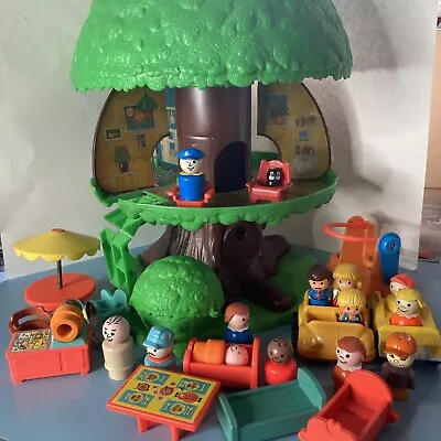 Buy Vintage 1970’s Palitoy POP UP Family Tree House Plus Fisher Price Items • 12.50£