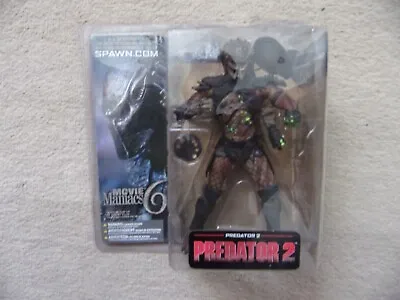 Buy McFarlane PREDATOR 2 Action Figure Approx 7.5  Used Blister Card Movie Maniacs 6 • 34.98£