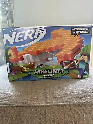 Buy Nerf Minecraft Pillagers Crossbow Toy - Orange/White (F4415) • 10£