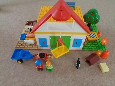 Buy Playmobil 123 Farm House With Figure & Animals • 22.99£