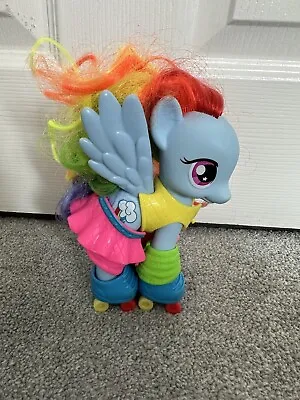 Buy My Little Pony G4 - 2010 - Friendship Is Magic - RAINBOW DASH WITH SKATES • 8£