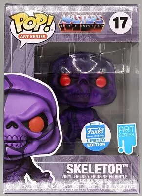 Buy Funko POP #17 Skeletor - Art Series - Masters Of The Universe With POP Protector • 16.49£