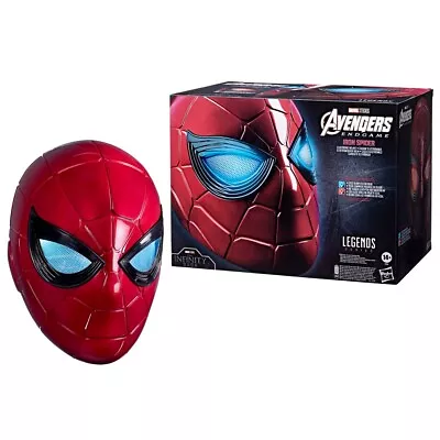 Buy Marvel Legends Series Spider-Man Iron Spider Light Up Helmet *FREE UK P&P* • 95.99£