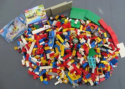 Buy GENUINE LEGO 3.35Kg JOB LOT KITS BRICKS MINIFIGURES CLEAN • 44.99£