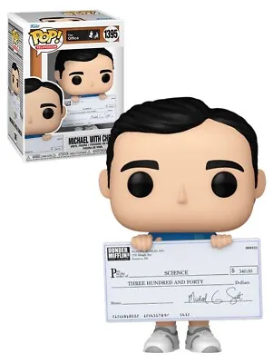 Buy POP! The Office - MICHAEL WITH CHECK #1395 - New • 14.99£